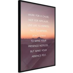 Arkiio Affisch Make Your Absence Felt [Poster] 20x30 Poster